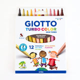 GIOTTO Turbo Colour Skin Tones 12 Colour Pens