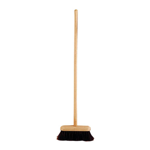 Gluckskafer Broom w Horse Hair for Inside Use 85cm