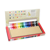 Kitpas Medium Stick Rice Wax Crayons 16 colours