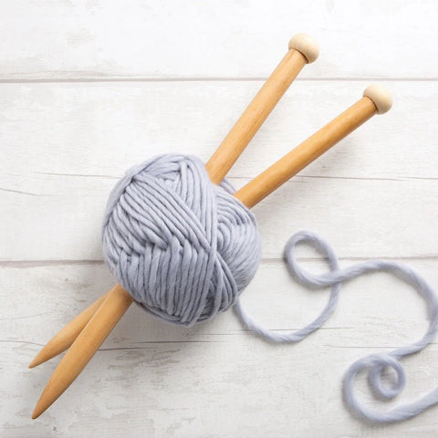 Knitting Needles 8mm x 35cm Long
