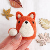 My Pocket Fox Needle Felting Kit