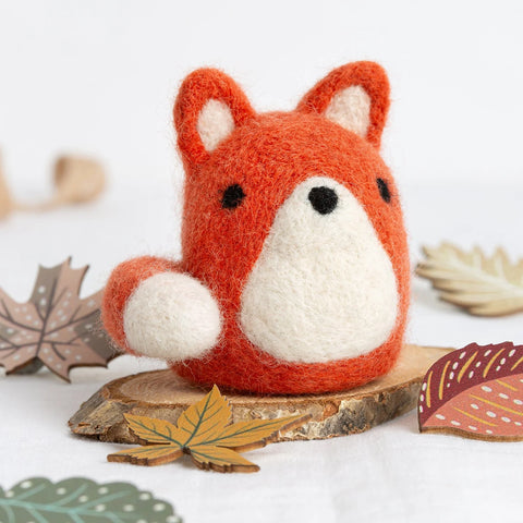 My Pocket Fox Needle Felting Kit