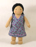 Small Steiner Doll- Girl with Black Hair, Dragonfly Toys 