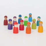 12 Rainbow Friends by Grimms Dragonflytoys