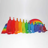 12 Rainbow Friends by Grimms Dragonflytoys