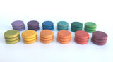Grapat Coloured Coins (36 in 12 Colours) Dragonflytoys 