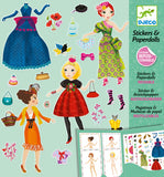 Massive Fashion Stickers And Paper Dolls Sticker Book