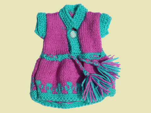 Dragonflytoys Knitted Small Doll Dress