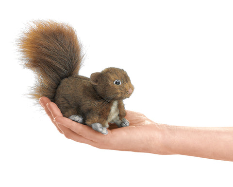 Folkmanis Finger Puppet- Red Squirrel