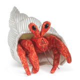 Folkmanis Finger Puppet - Hermit Crab Dragonflytoys 