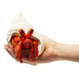 Folkmanis Finger Puppet - Hermit Crab Dragonflytoys 