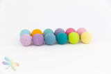 Small Pastel Marble Balls by Grimms New 2019 Range, dragonfly toys