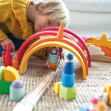 Grimms Wooden Train Set New in 2020,Dragonflytoys