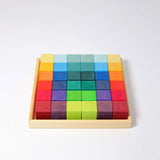 Grimm Rainbow Square Mosaic Puzzle 36 Cubes