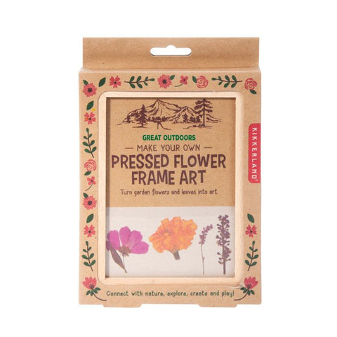Kikkerland Great Outdoors - Flower Press Frame, Dragonfly Toys