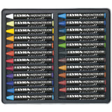 Lyra Aqua Colour Crayons - Tin of 24