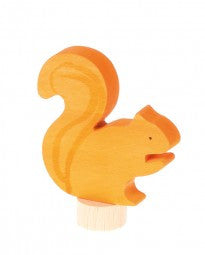 Orange Squirrel Grimms Birthday and Advent Ring Decoration