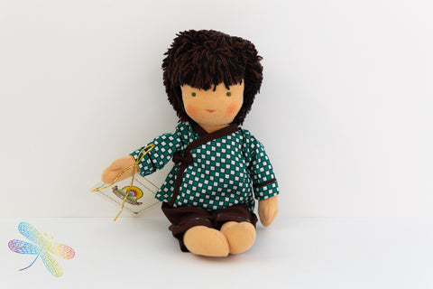 Small Steiner Doll- Boy with Black Hair