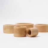 Grimms Stacking Bowls - Natural, Wooden toys, wood toys, dragonfly toys