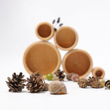 Grimms Stacking Bowls - Natural, Wooden toys, wood toys, dragonfly toys