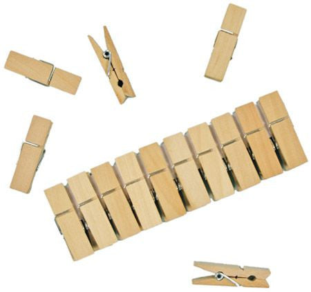 Wooden Pegs for Clothes Horse
