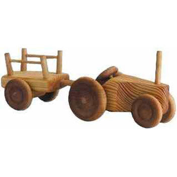 Small Tractor with Cart, Debresk, Dragonfly Toys