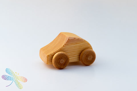 mini car, debresk, wooden toy, made in sweden, dragonfly toys