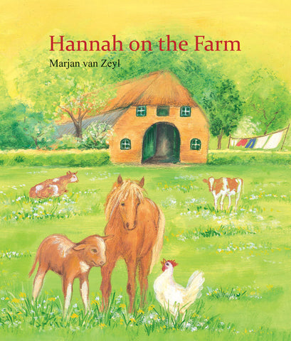 Hannah on the farm, children's first reader board book