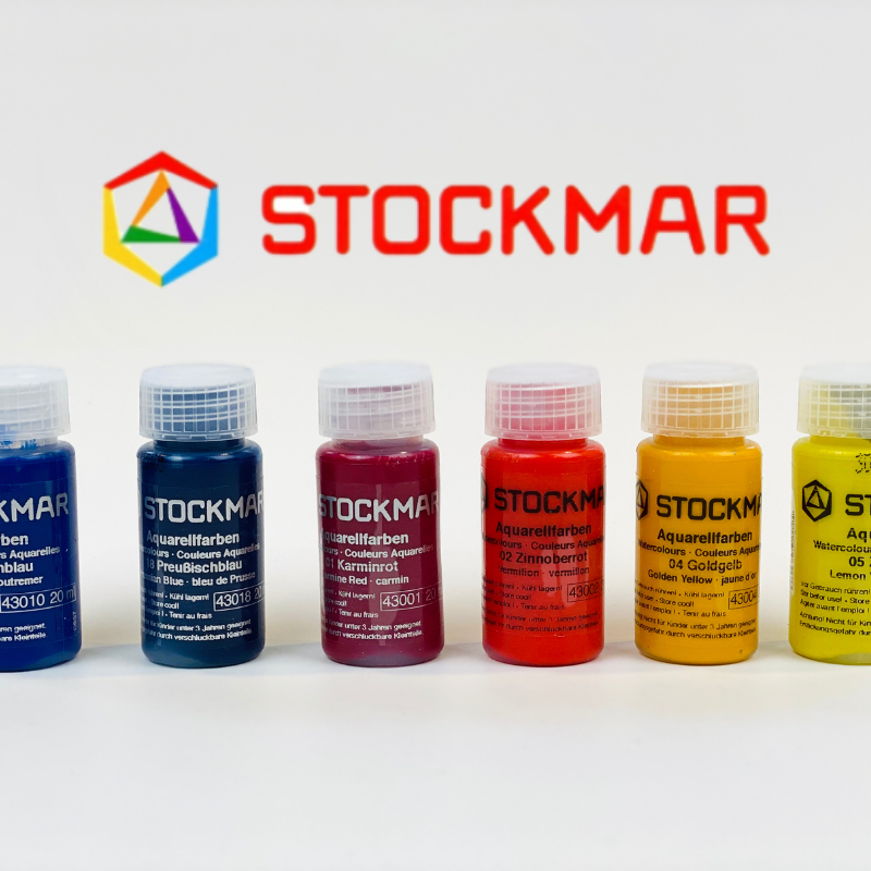 Stockmar Painting and Drawing Set - Opaque Colors & Hexagonal Colored  Pencils