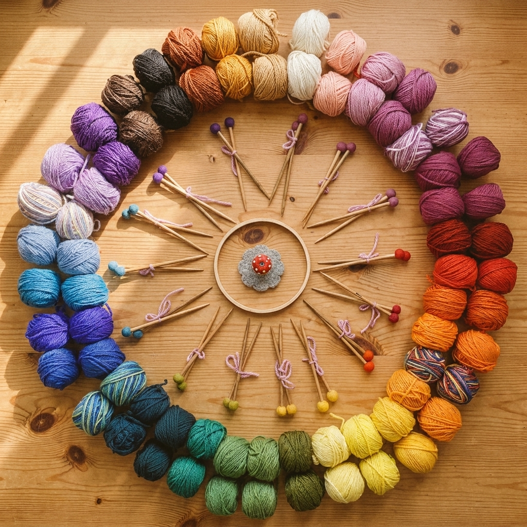 wool + felt + fibre craft