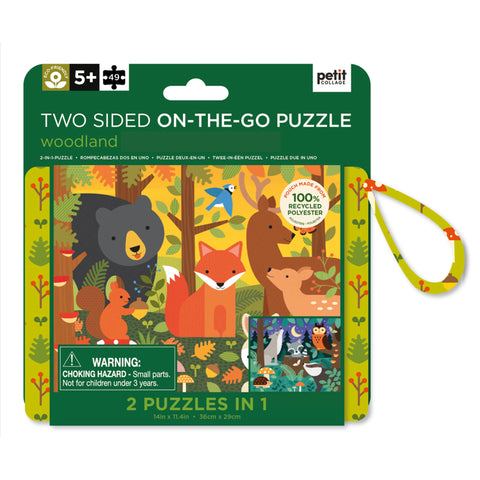 Two Sided On the Go Puzzle - Petit Collage