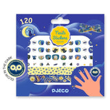 120 Moonlight Glow in the Dark Nail Stickers