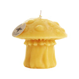 Mushroom Candles – 100% Pure Beeswax – 3 Styles: Amanita Mushroom