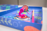 12 piece Magnetic Coloured Fishing in box