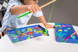 12 piece Magnetic Coloured Fishing in box