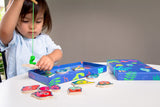 12 piece Magnetic Coloured Fishing in box