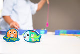 12 piece Magnetic Coloured Fishing in box