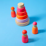 Small Conical Tower Neon Pink, Dragonfly Toys 
