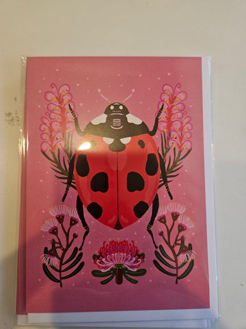 Greeting Card - Ladybug