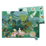 Les Parisiennes In the the Garden of Plants Puzzle 100 Pieces by Moulin Roty, Dragonfly Toys 