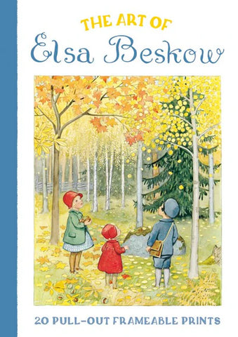 The Art of Elsa Beskow - 20 Pull-Out Frameable Prints, Dragonfly Toys