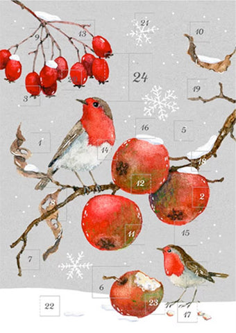 Frosted Berries Small Advent Card, Dragonfly Toys 