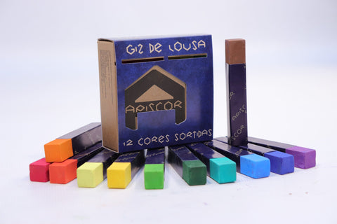 Apiscor 12 Chalk Colour Assortment