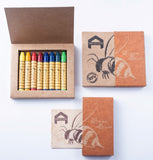 Apiscor Wax Stick Crayons 8 Piece