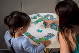 Aquatic Paradise 54pc Silhouette Puzzle, Dragonfly Toys 