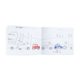 Aujourd’hui colouring book by Moulin Roty