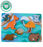Australian Animal Puzzle KC21001 by Kiddie Connect