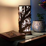 Australian Birds: Australian Hardwood Lamp
