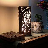 Australian Birds: Australian Hardwood Lamp
