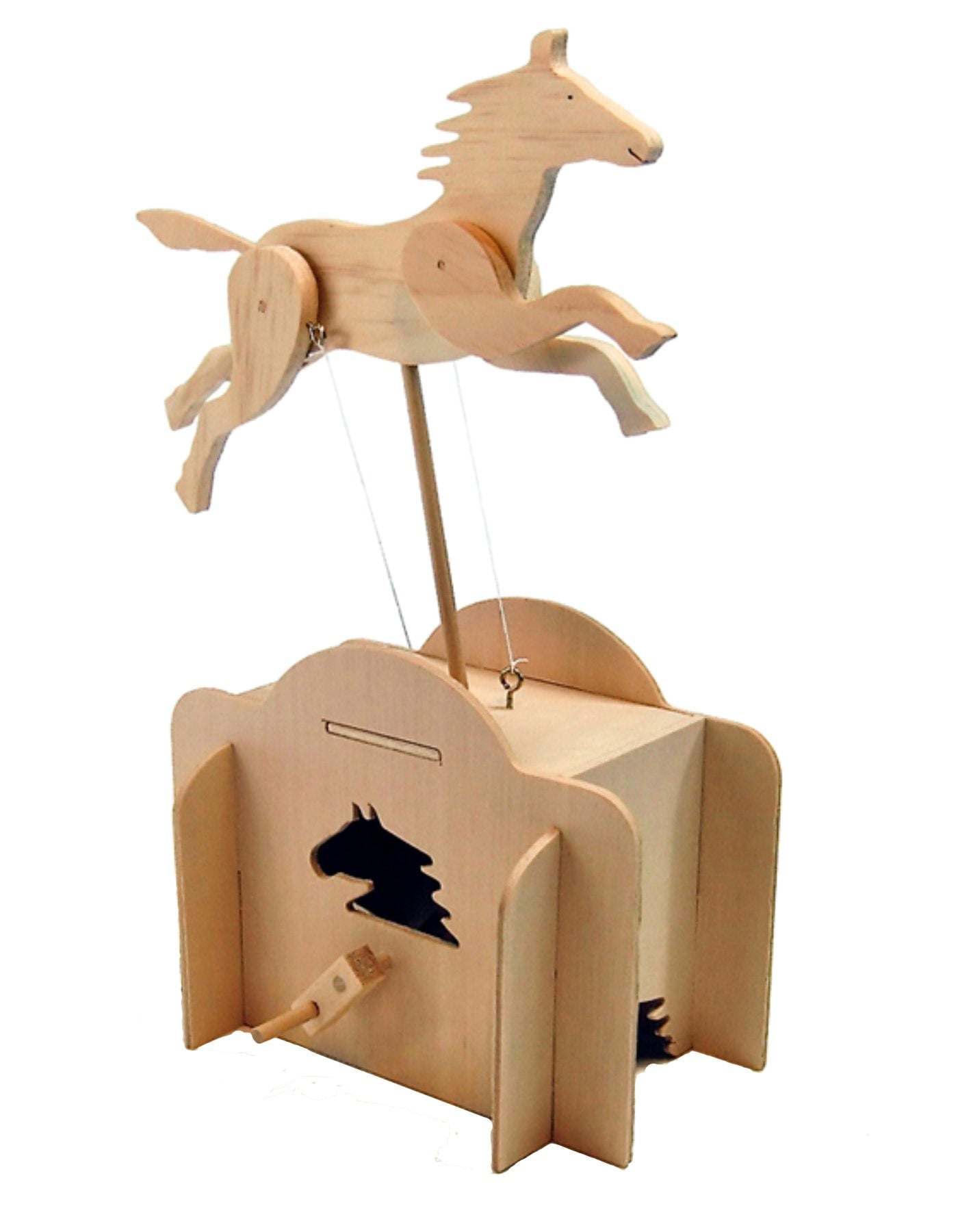Automaton Horse Wooden Kit – Dragonfly Toys